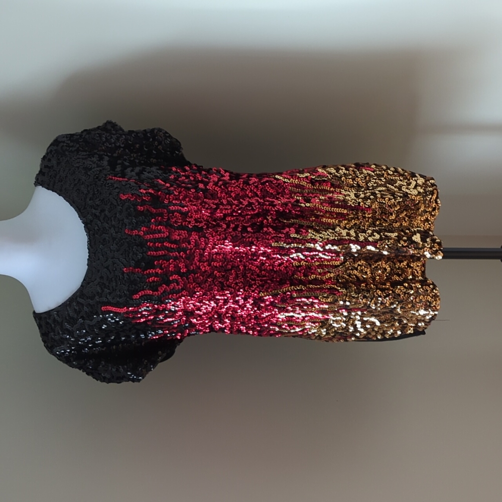 PrettyGuide Sequin Top Shimmer Glitter Tops